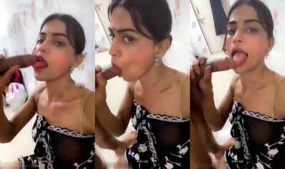 Horny sexy girl blowjob mms