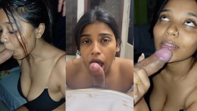 Viral Desi Maal Cum Facial After BJ