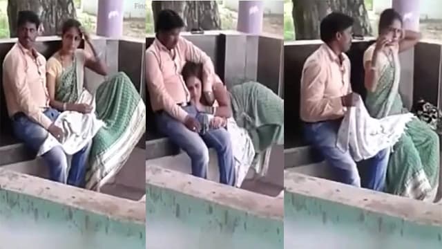 Public Place Park Hot Aunty Viral Scandal Mms Video