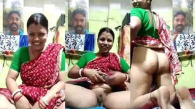 Bhabhi showed her pussy – and ass to her lover on video call
