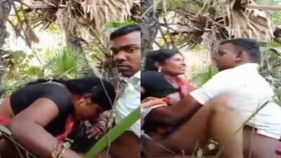 Tamil Aunty Outdoor Saree Fuck Hot Sex Free