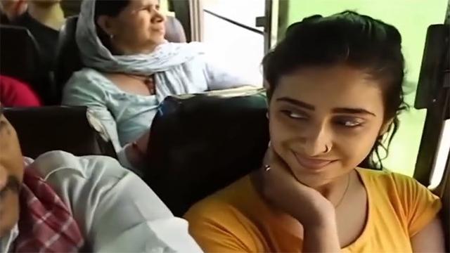 Villager Caught Grabbing Breasts Of Modern Girl In Bus