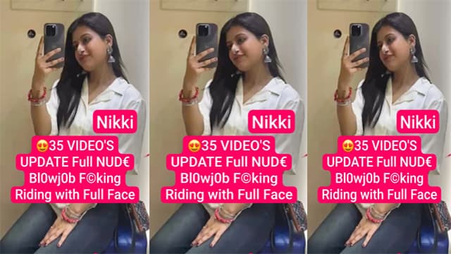 Niharika Aka Nikki Riding Fucking Blowjob Full Face