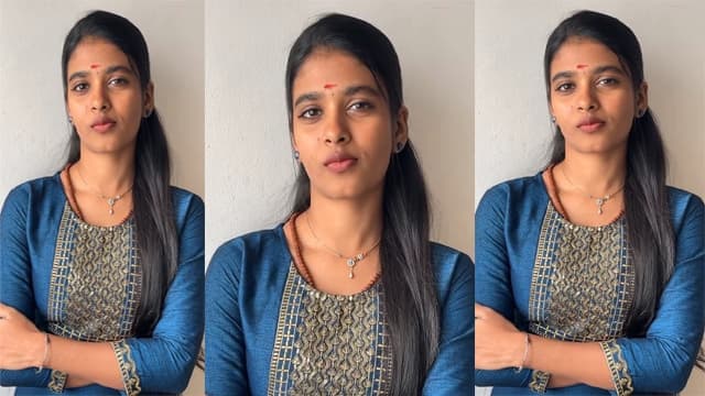 Tamil Insta Famous Vidhya Sakthivel Live Fucking Hot boobs