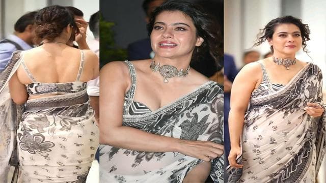 Bollywood Kajol Boob Press Video Viral Online