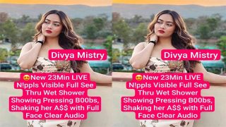 Divya Mistry First Wet Shower Scene Live Nude