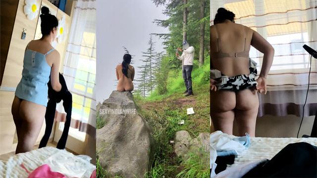 Young Hotwife Vovecouple Outdoor Dares Mms Viral HD