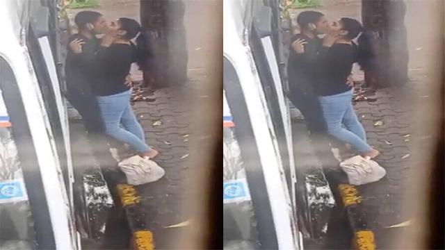 Tamil Lover Outdoor Kissing Secretly Captured Mms
