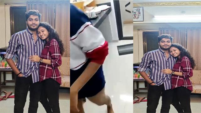 Young Slim Indian Gf Blowjob Showing Ass HD