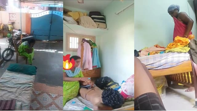 Tamil Aunty Manipulated Oil Massage By Son Dick & Talking – Cumshort