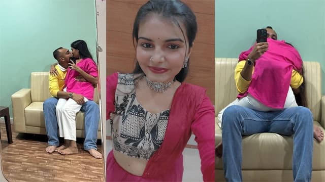 Horny Indian Babe Sucking & Riding Dick