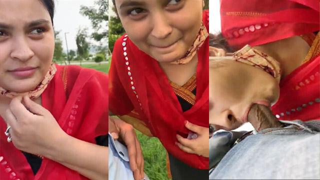 Telugu Desi Girl Intense Deep Blowjob Village Outdoor