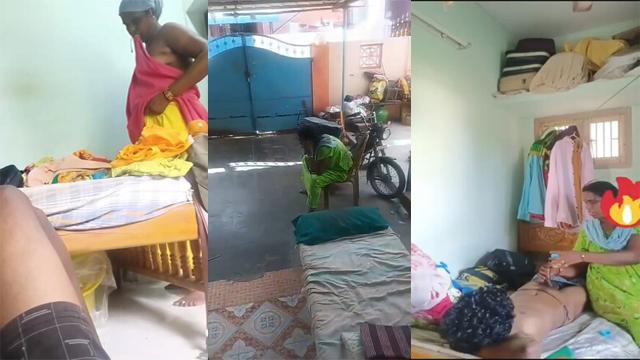 Real Tamil Maid Aunty Son Affair Leaked Nude