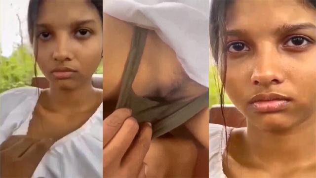 School Girl Rubbing Pussy Friend Outdoor
