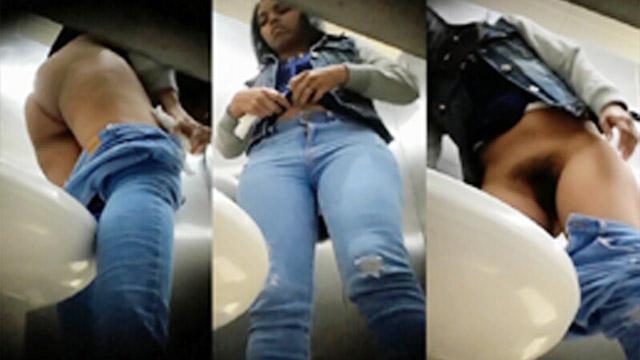 Tamil Girl Restroom CCTV Nude Peeing Scandal
